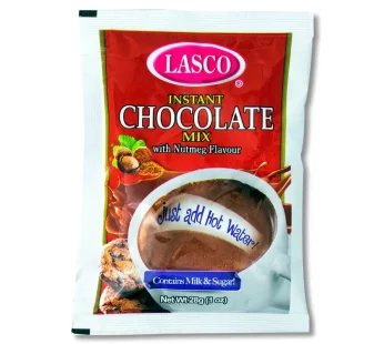 Lasco Instant Chocolate Mix With Nutmeg, 1oz (3 Pack)