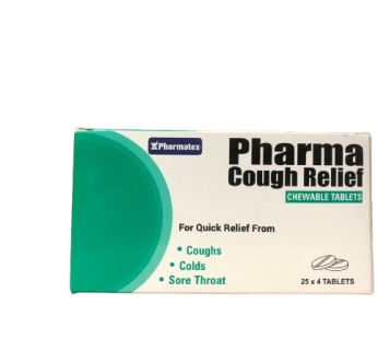 Pharmatex Pharma Cough Relief Chewable Tablets