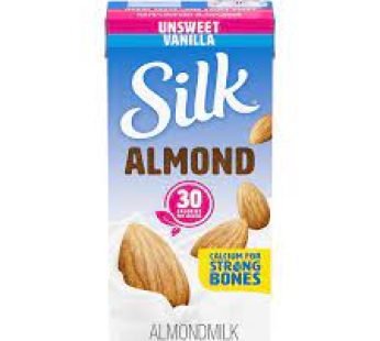 Silk Unsweet Vanilla Almond Milk 1Ltr