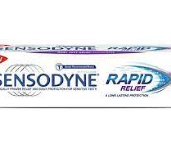 Sensodyne Rapid Relief ToothPaste 3.4oz/100g