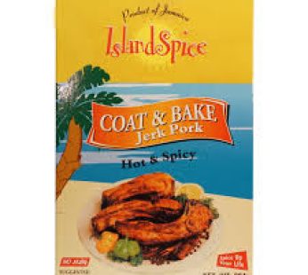 Island Spice Coat & Bake Jerk Pork Season 224g (Hot & Spicy)