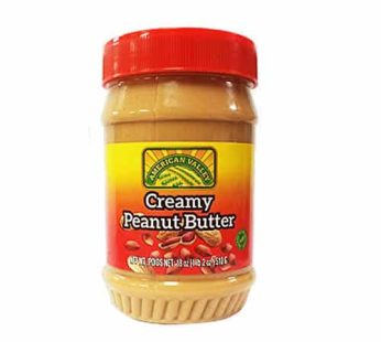 American Valley Creamy Peanut Butter 18oz/510g
