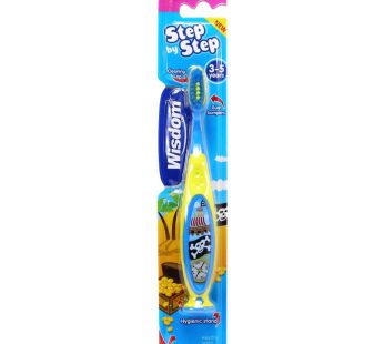 Wisdom Toothbrush Step by Step 3-5 Years Soft Kids