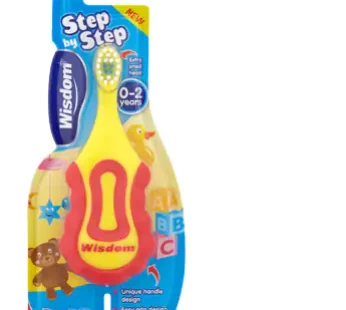 Wisdom Toothbrush Step by Step 0-2 Years Super Soft Kids