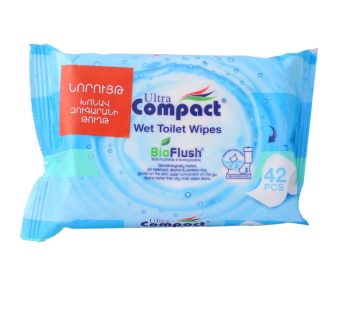 Ultra Compact Wet Toilet Wipes