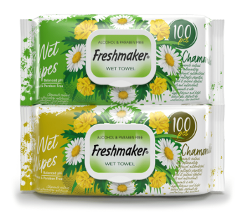 Freshmaker Chamomile Wet Wipes 100pcs