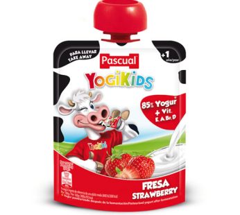 Pascual Yogikids Pouch Strawberry 80g