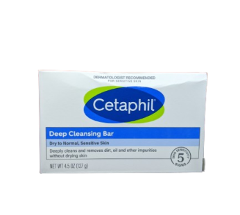 Cetaphil Deep Cleansing Bar 4.5oz