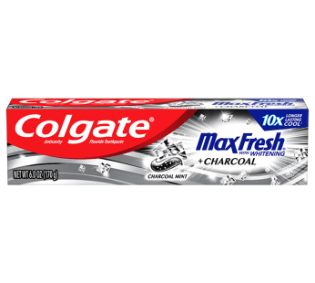 Colgate Max Fresh + Charcoal Toothpaste 6.3oz