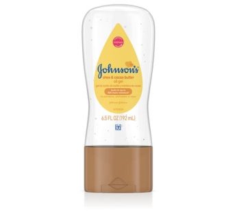 Johnsons baby Shea & Cocoa butter oil gel 6.5oz