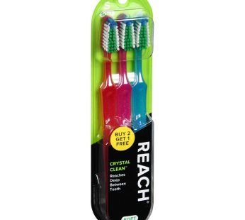 Reach Toothbrush 3 Pack Soft