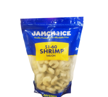 JAM Choice Shrimp 51-60 Tail-on P&D 2lbs