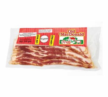 Old MacDonald Bacon Streaky 225g