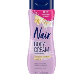 Nair Body Cream Oat Milk & Vanilla 7.9oz