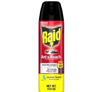 Raid Ant & Roach Killer Fragrance Free Twin Pack 17.5oz