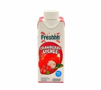 Freshhh Cranberry Lychee Tetra 250ml