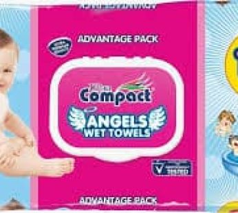 Ultra Compact Angel Wet Towels 120pcs